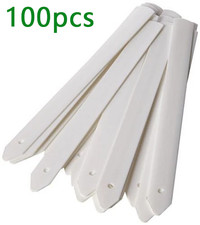 100pcs White Plastic Plant