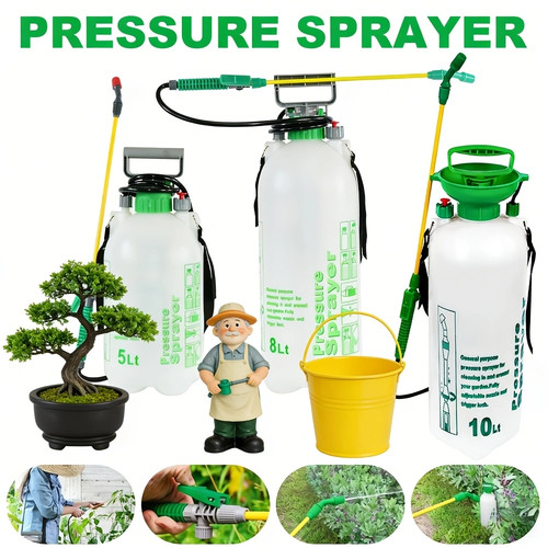 10l garden pressure sprayer - 5-10l,