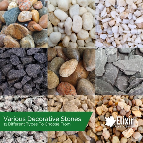 Decorative coloured stones - decorative,
