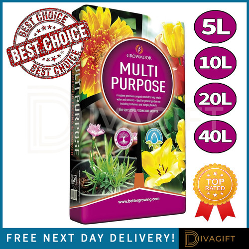 Growmoor multi purpose soil - growmoor,